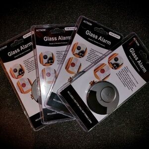 New Set of 4 Wireless Window Alarms Baby Toddler Kid Safety or Burglar Alarms